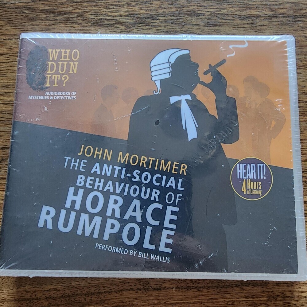 The Anti-Social Behaviour Of Horace Rumpole John Mortimer Audio CD 3 Discs